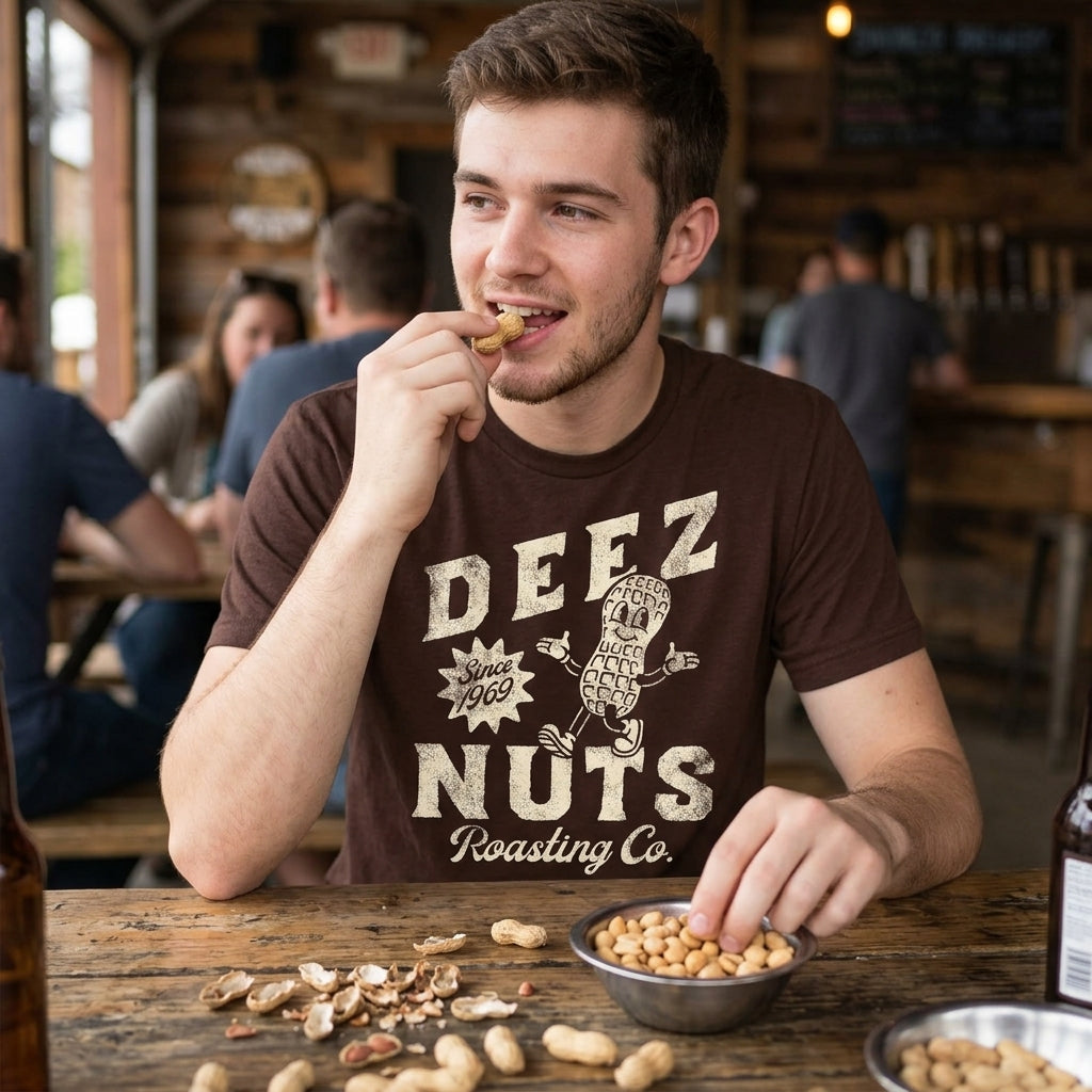 Deez Nuts Roasting Co Men's T Shirt product image 2