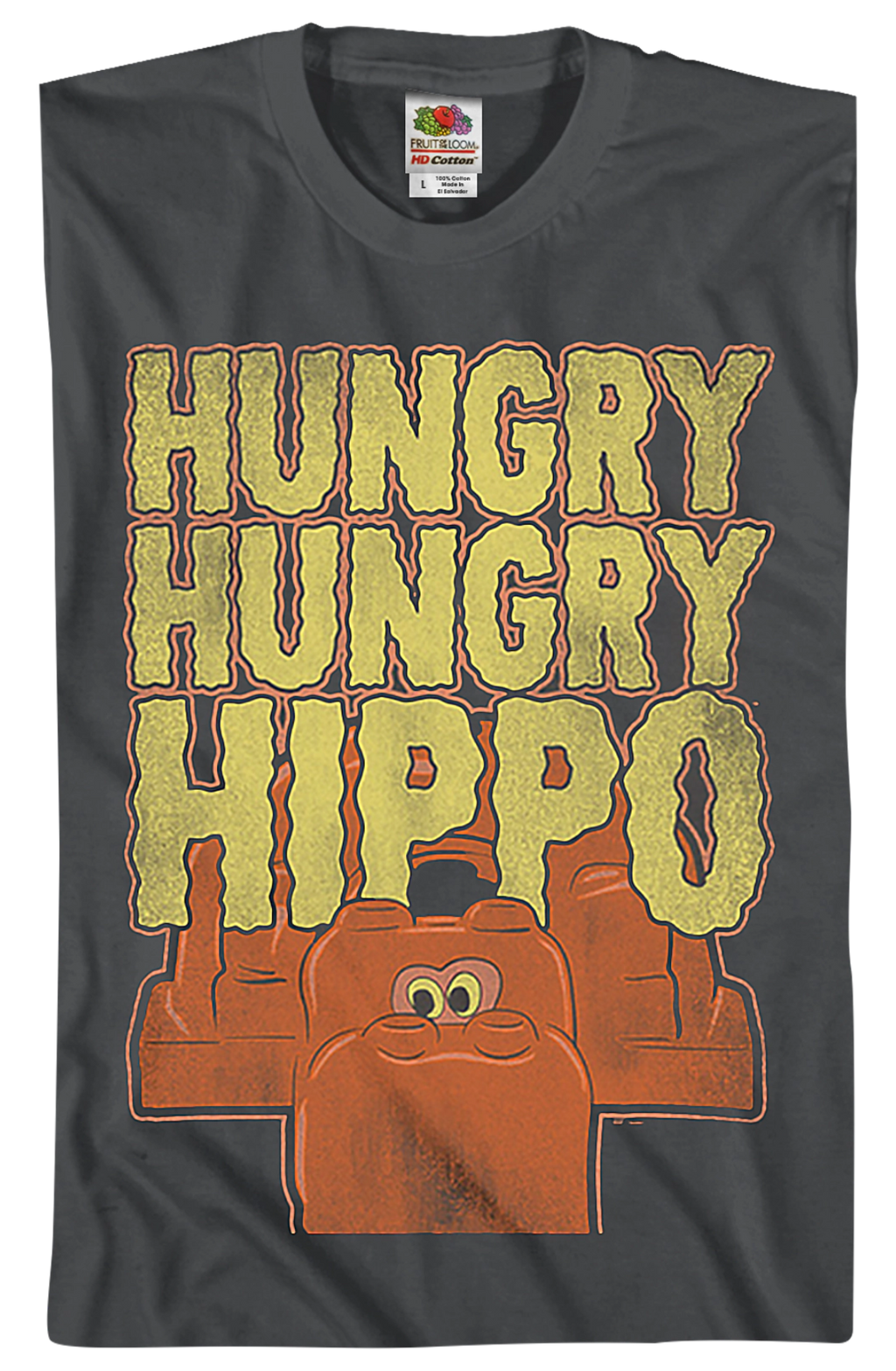 Distressed Hungry Hippo T-Shirt product image 2