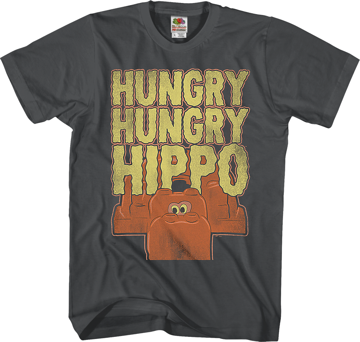 Distressed Hungry Hippo T-Shirt product image 1