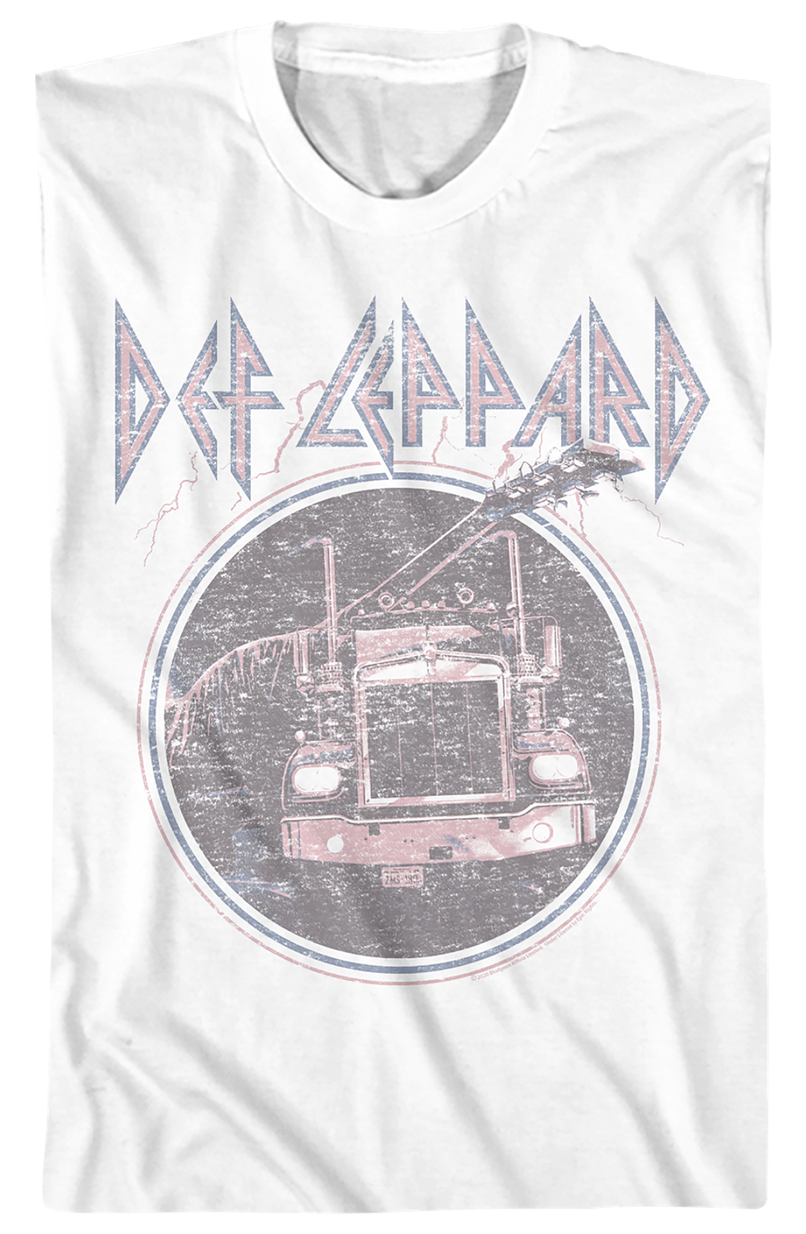 Distressed On Through The Night Def Leppard T-Shirt product image 2