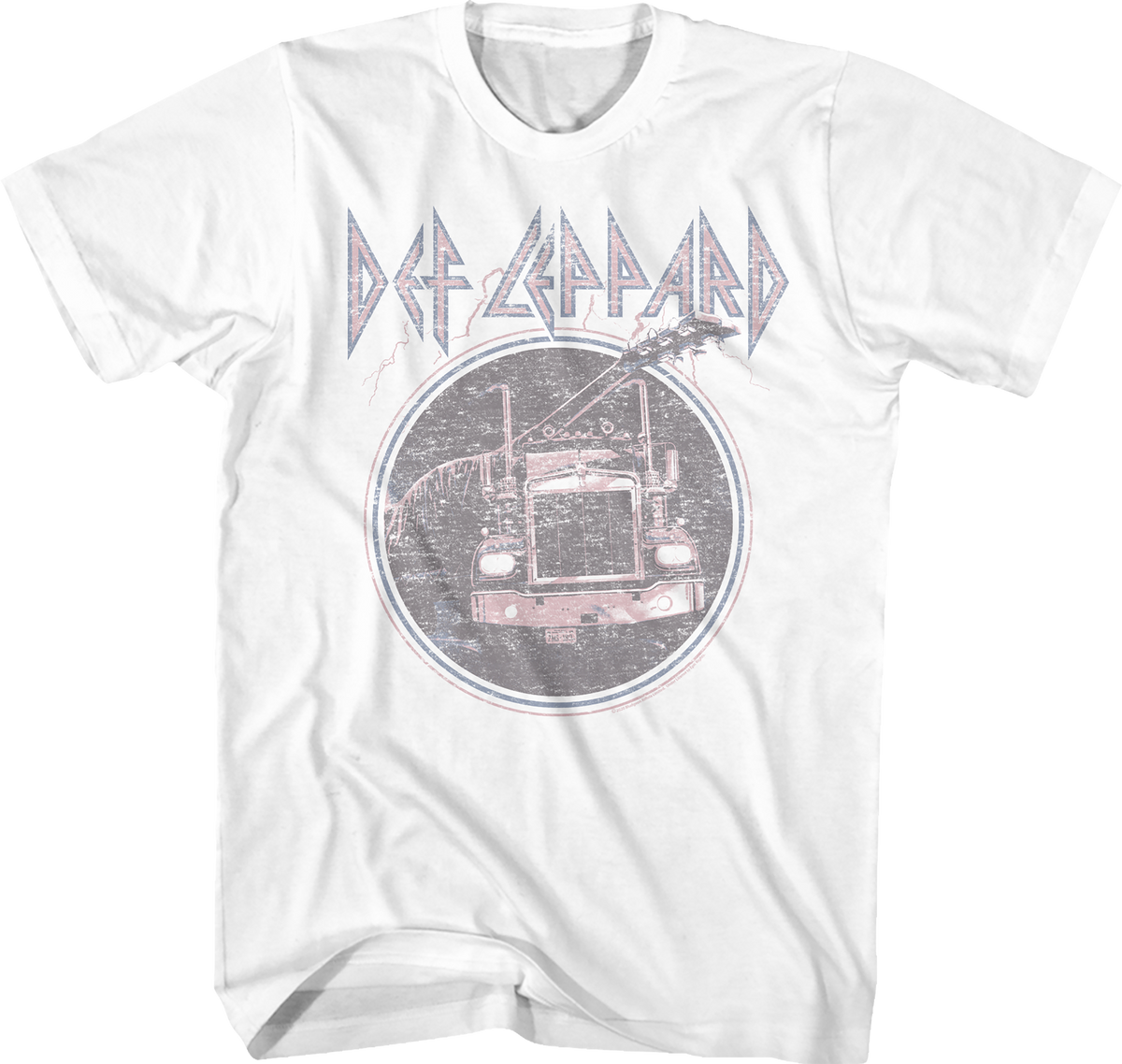 Distressed On Through The Night Def Leppard T-Shirt product image 1