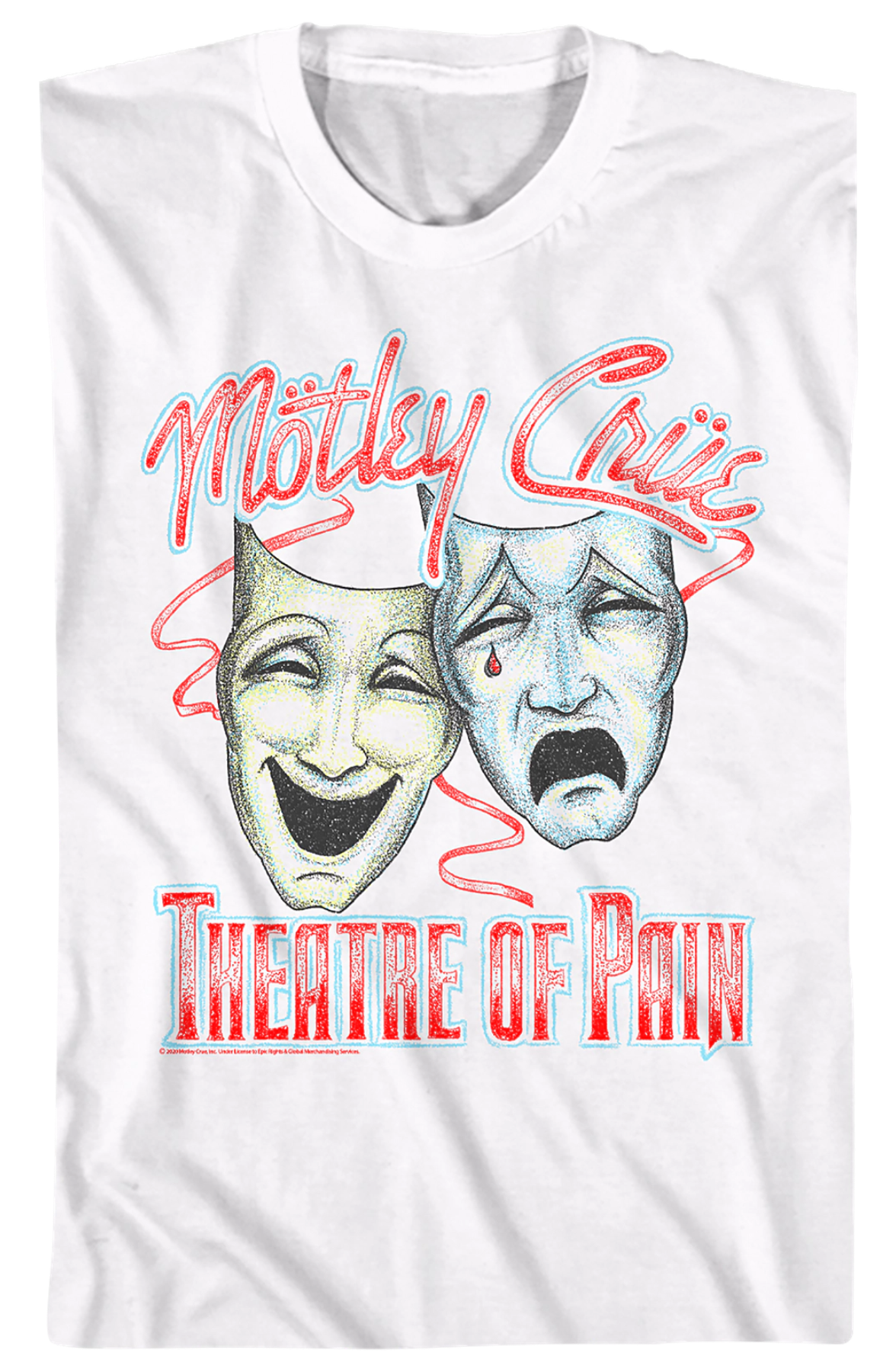 Distressed Theatre Of Pain Motley Crue T-Shirt product image 2