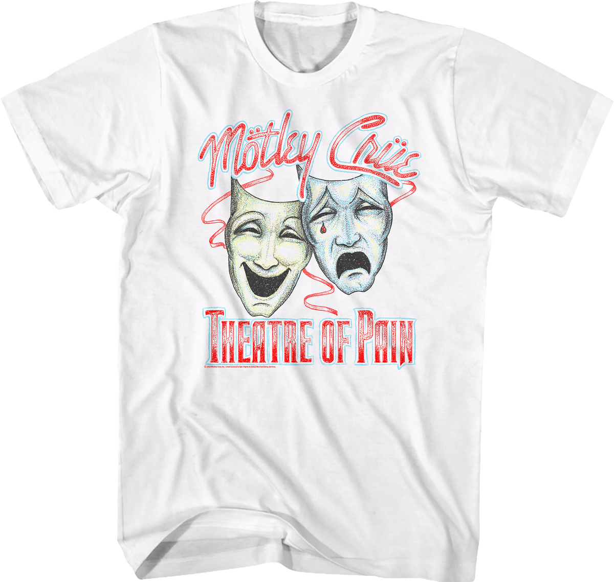 Distressed Theatre Of Pain Motley Crue T-Shirt product image 1