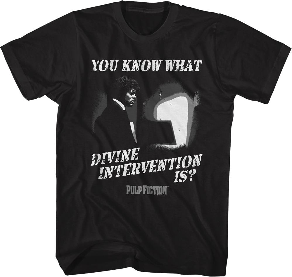 Divine Intervention Pulp Fiction T-Shirt product image 1