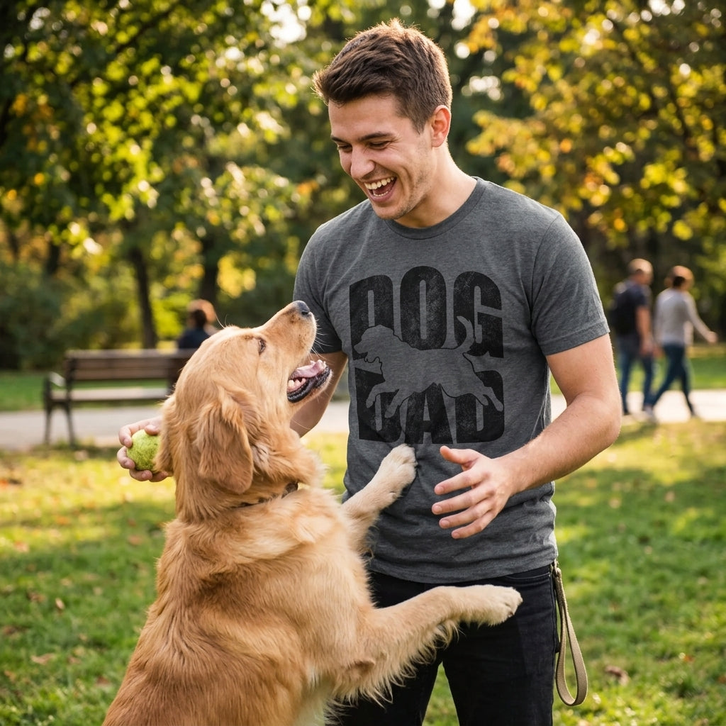 Dog Dad Men's T Shirt product image 2