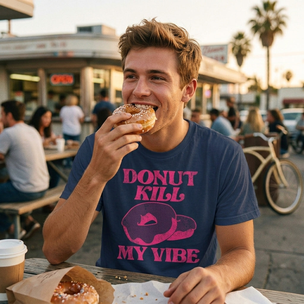 Donut Kill My Vibe Men's T Shirt product image 2