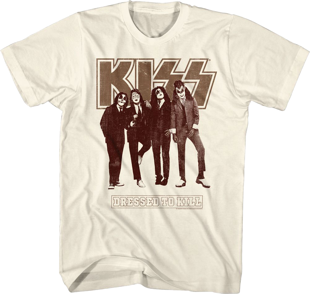 Dressed To Kill KISS T-Shirt product image 1