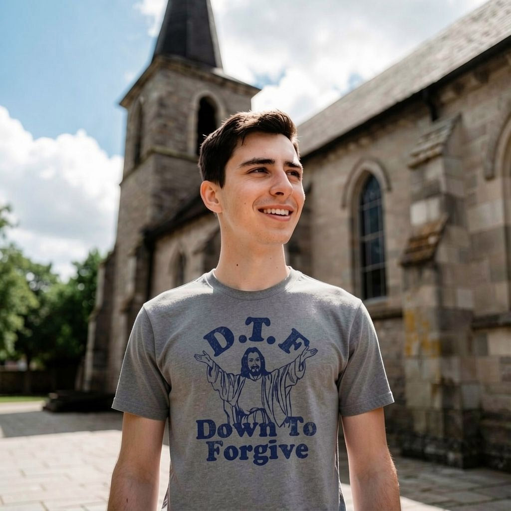 DTF Down To Forgive Men's T Shirt product image 2