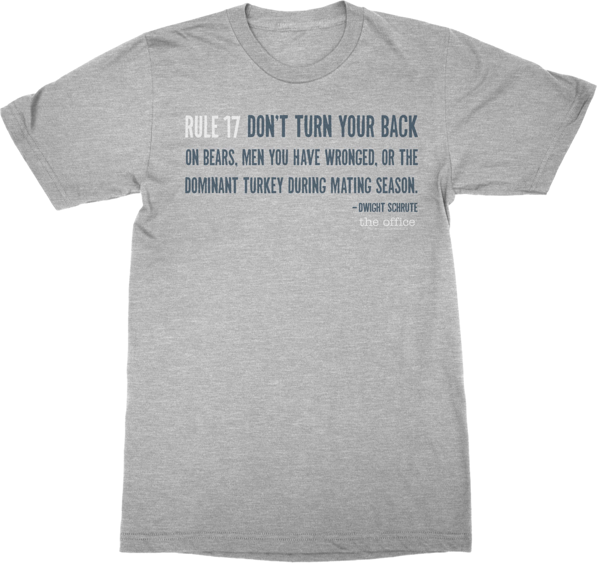 Dwight Schrute's Rule 17 The Office T-Shirt product image 1