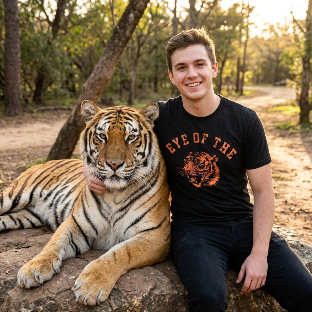 Eye Of The Tiger Men's T Shirt product image 2