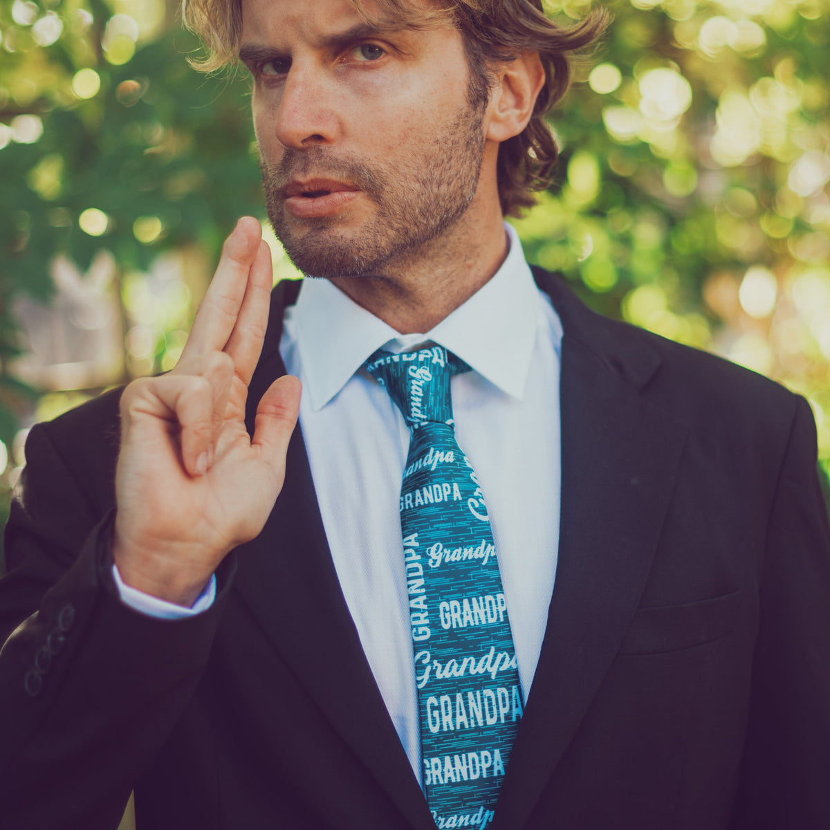 My Favorite People Call Me Grandpa Tie