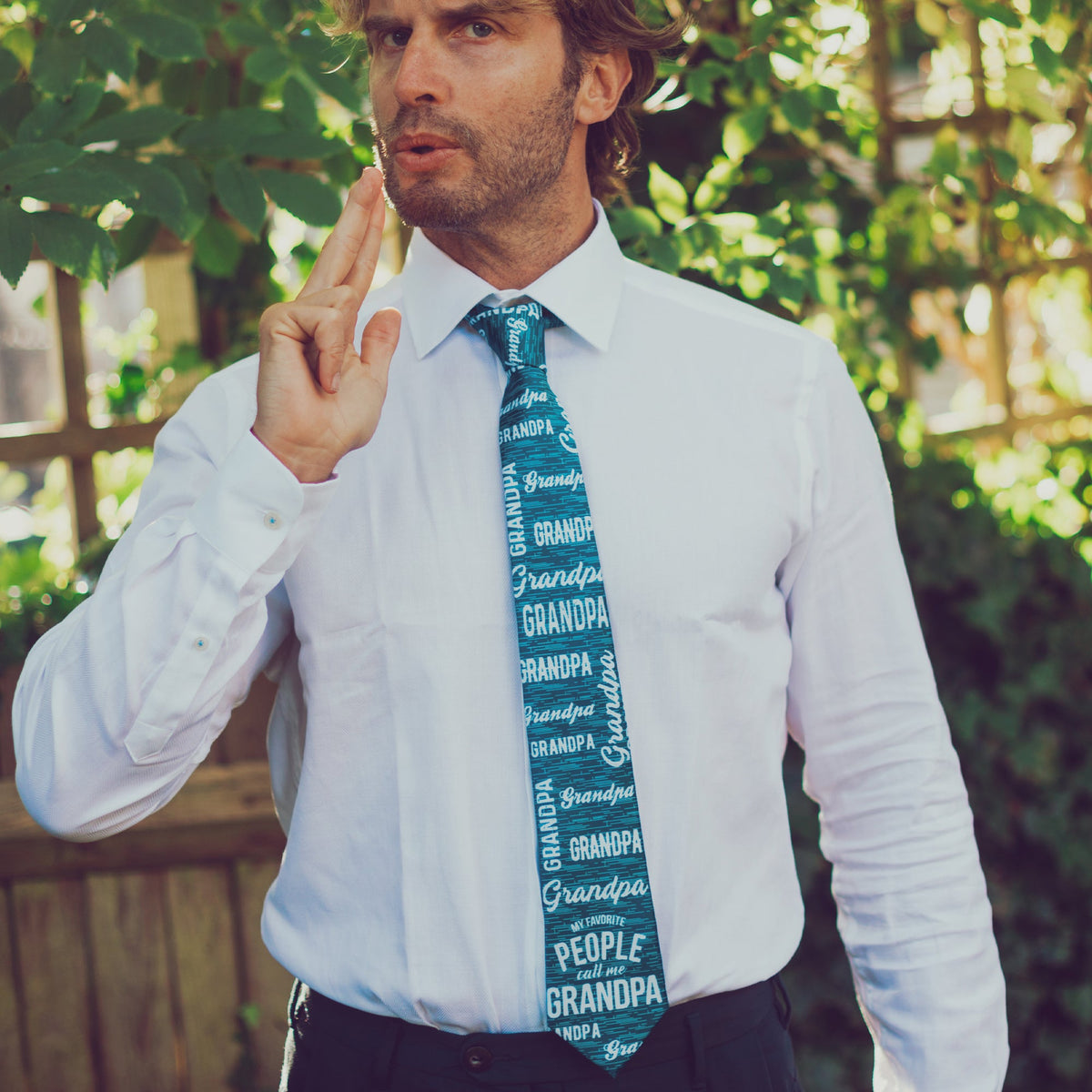 My Favorite People Call Me Grandpa Tie