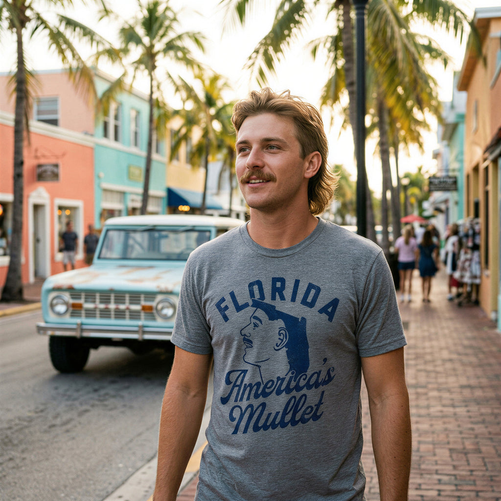 Florida Americas Mullet Men's T Shirt product image 2