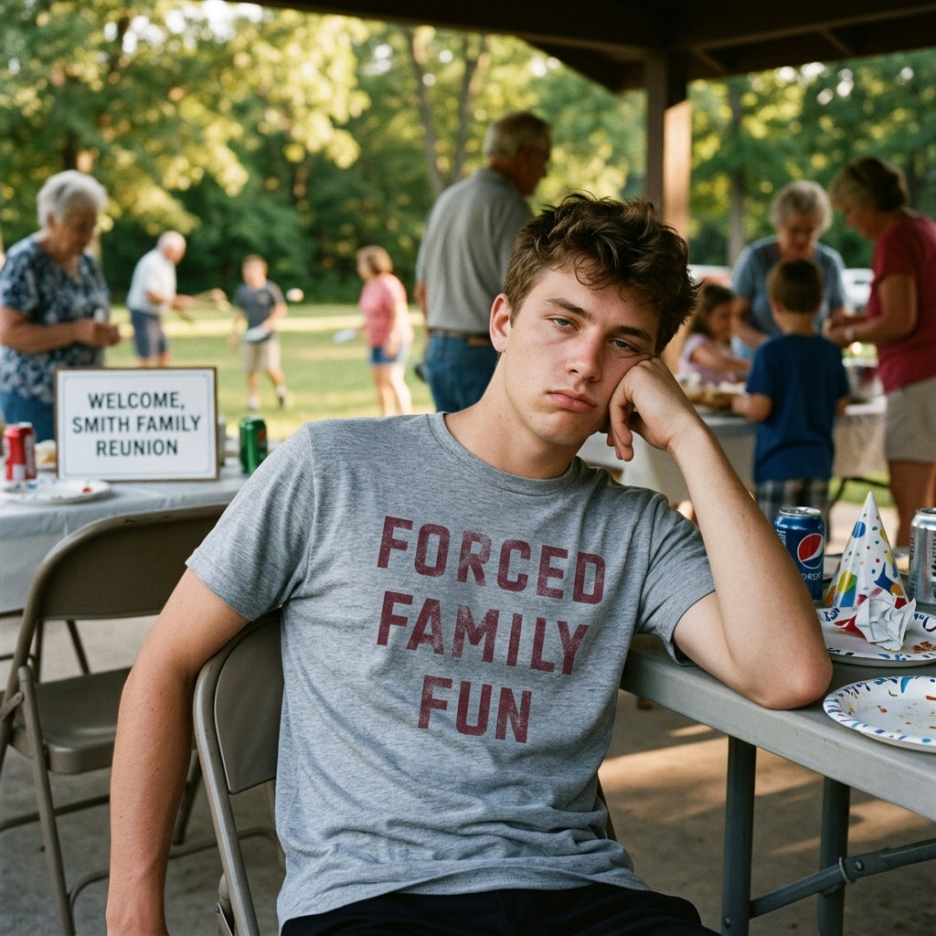 Forced Family Fun Men's T Shirt product image 2