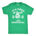 Its Fore O Clock Somewhere Men's T Shirt product image 1
