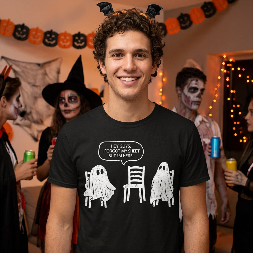 Hey Guys I Forgot My Sheet But Im Here Men's T Shirt product image 2