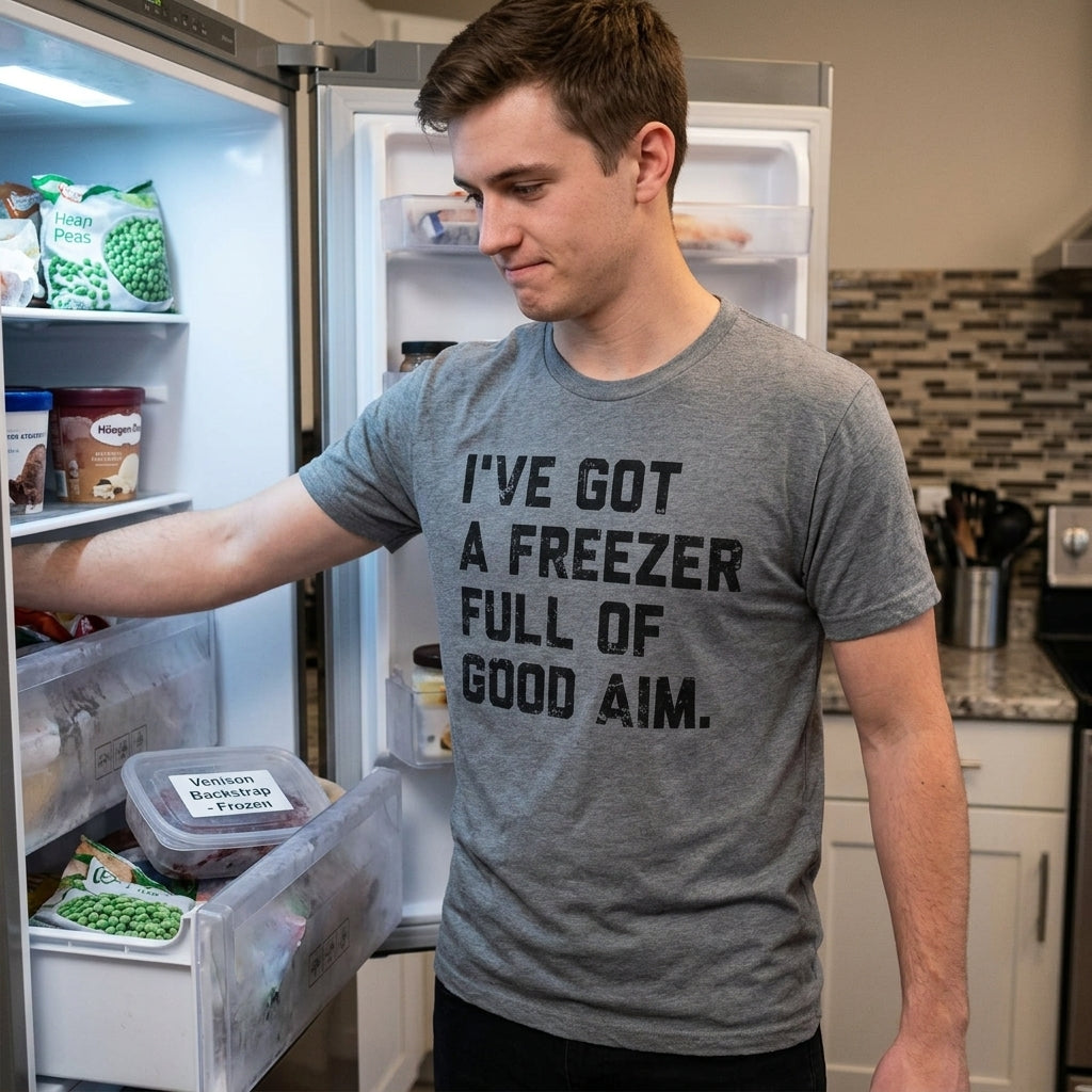 Ive Got A Freezer Full Of Good Aim Men's T Shirt product image 2