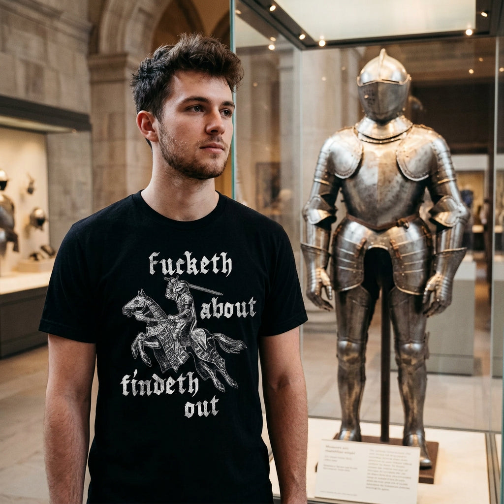 Fucketh About Findeth Out Men's T Shirt product image 4