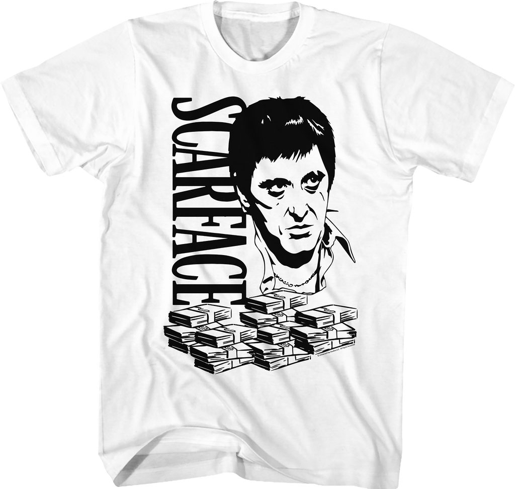 Get The Money Scarface T-Shirt product image 1