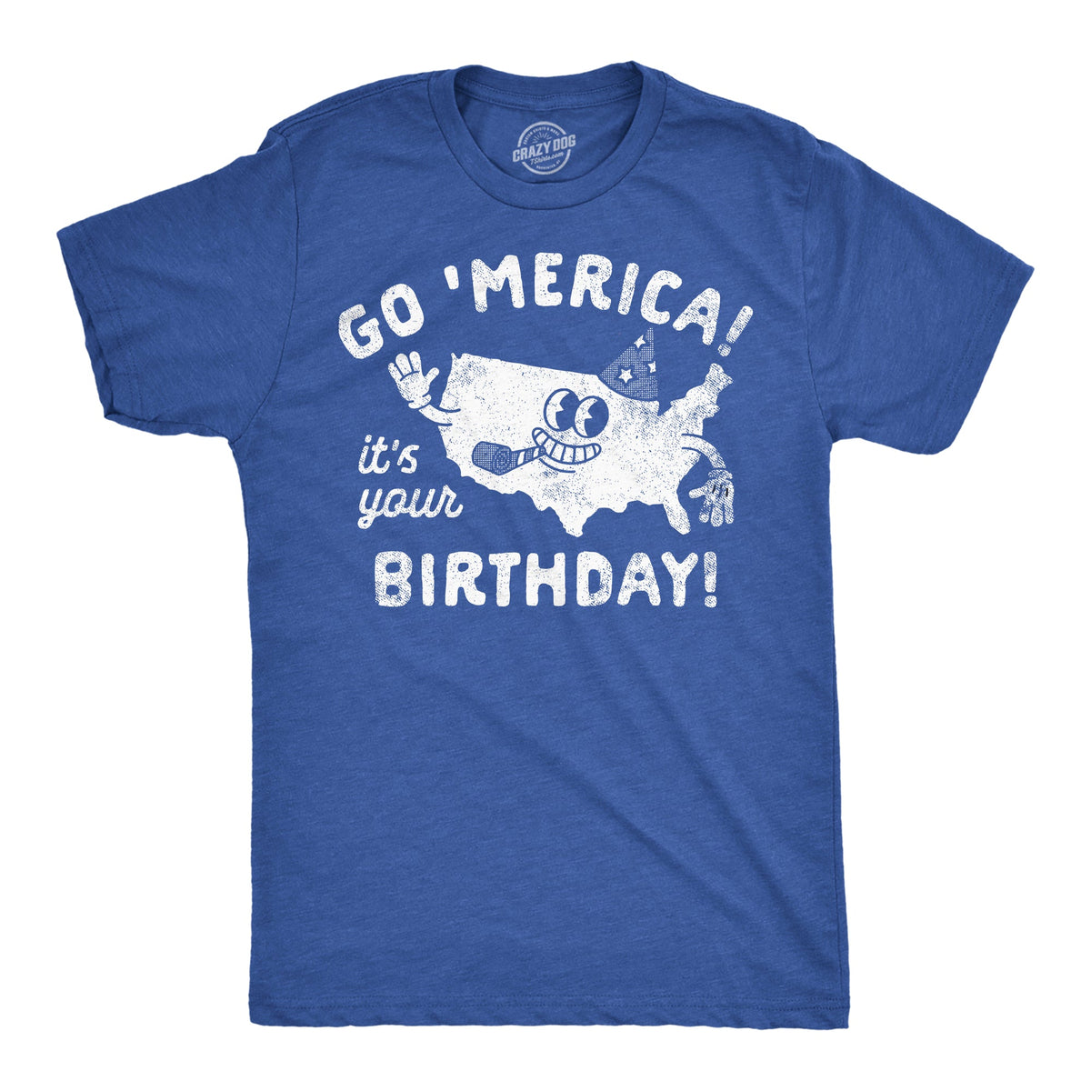 Go Merica Its Your Birthday Men's T Shirt product image 1