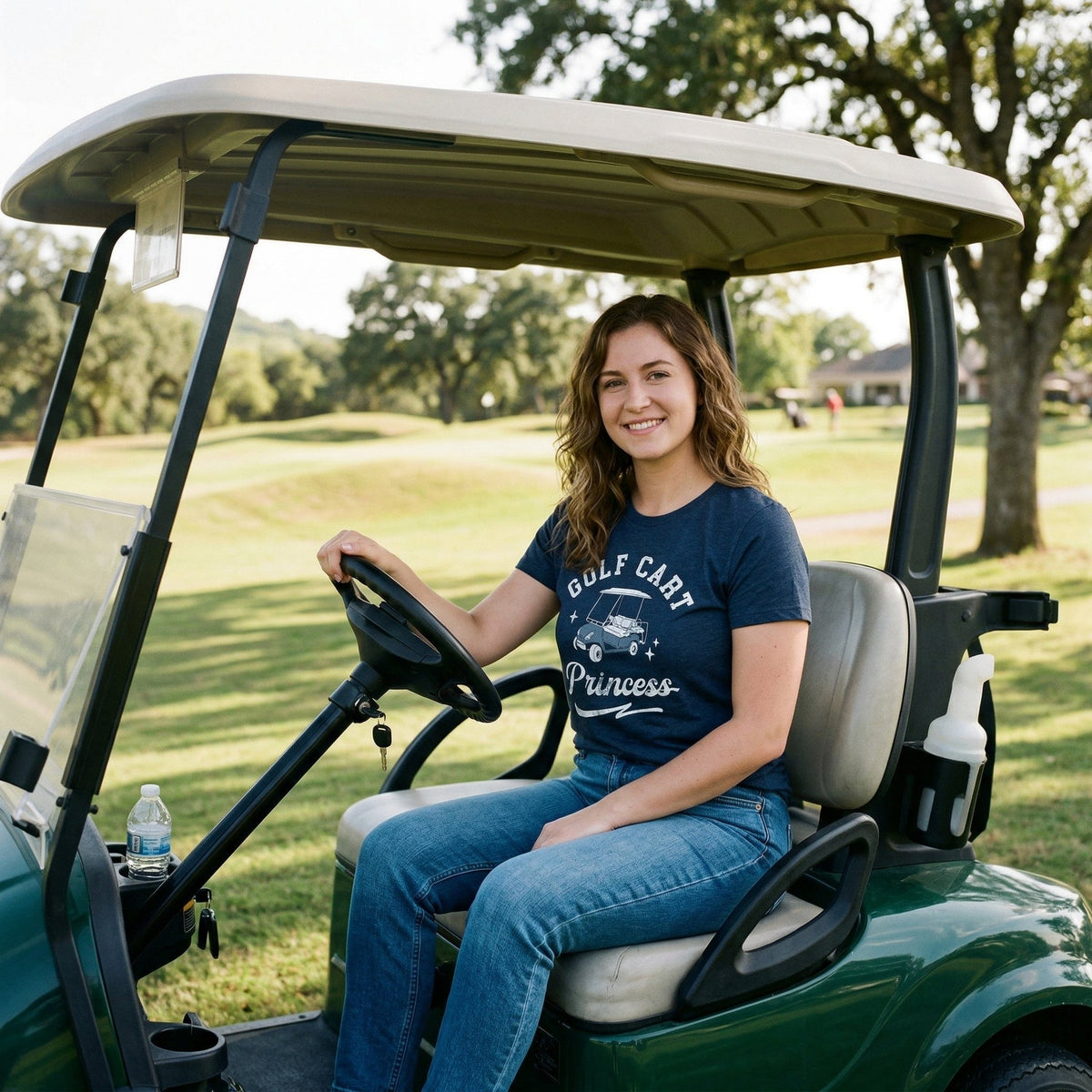 Golf Cart Princess Women's T Shirt product image 2