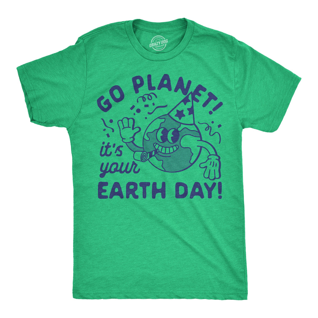 Go Planet Its Your Earth Day Men's T Shirt product image 1