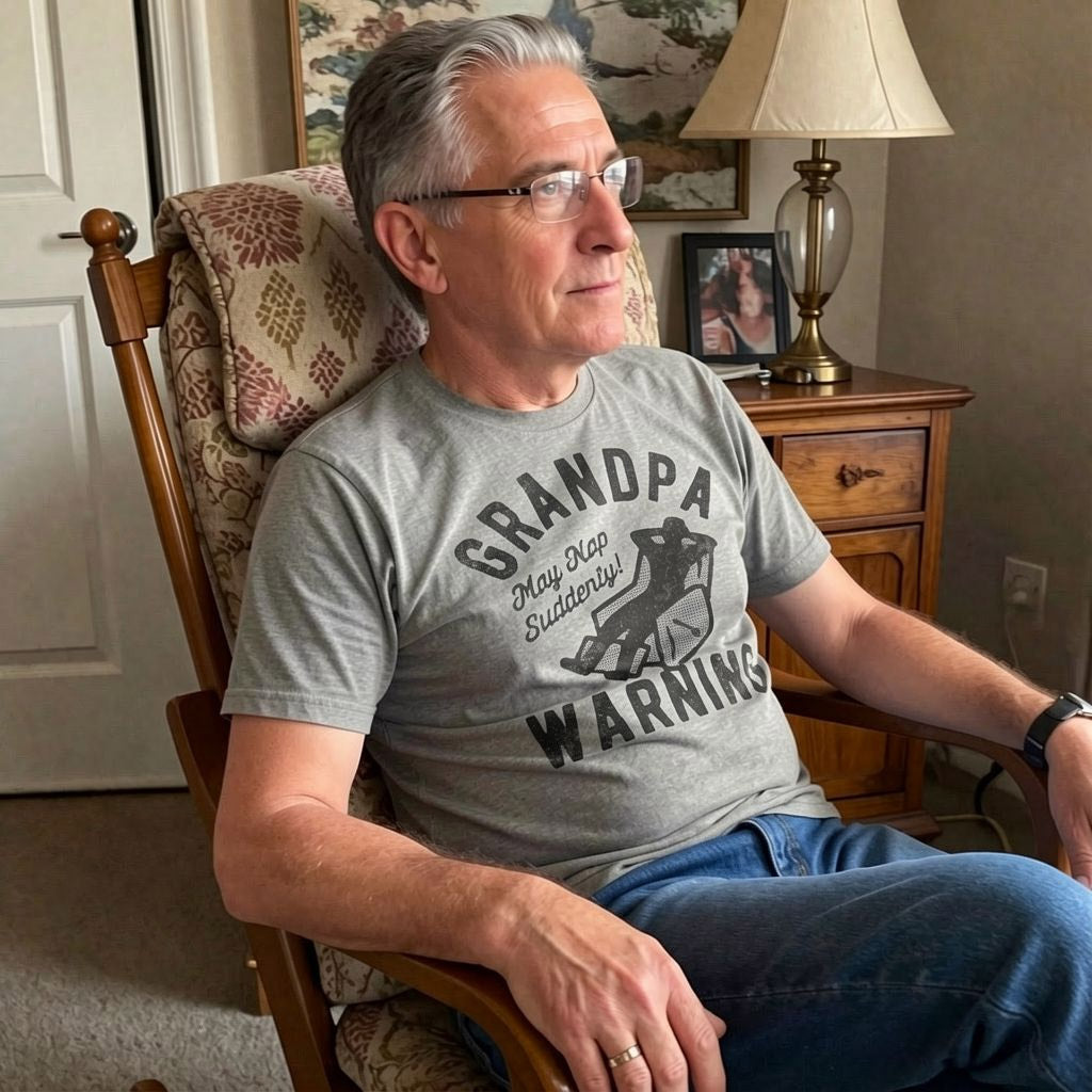 Grandpa Warning Men's T Shirt product image 3