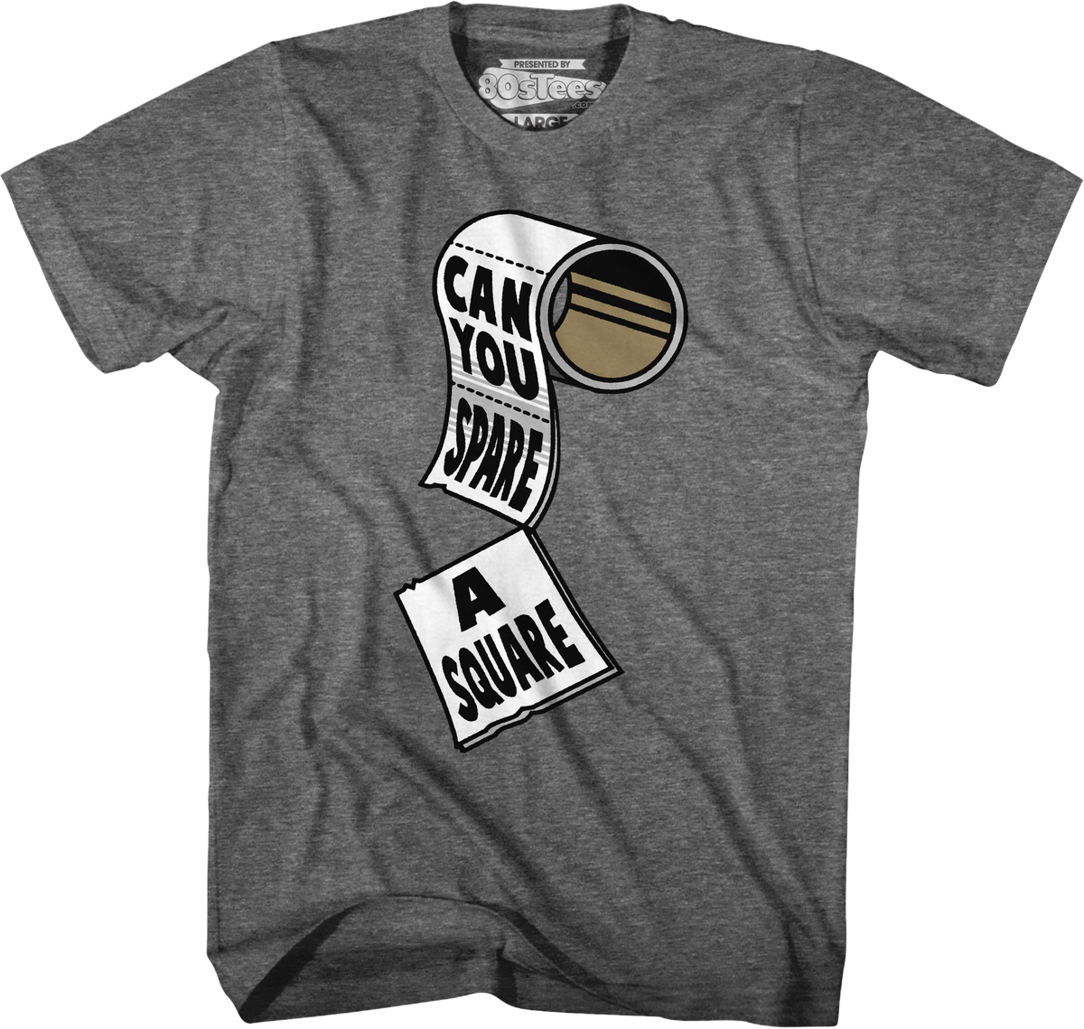 Gray Can You Spare A Square Seinfeld T-Shirt product image 1