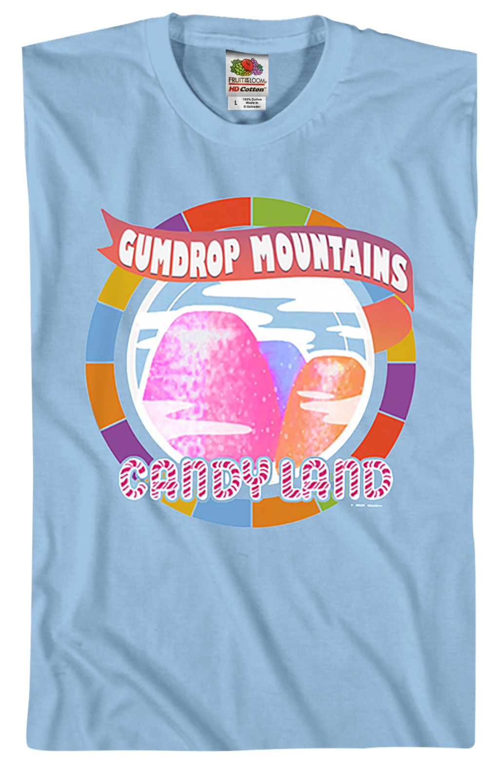 Gumdrop Mountains Candy Land T-Shirt product image 2