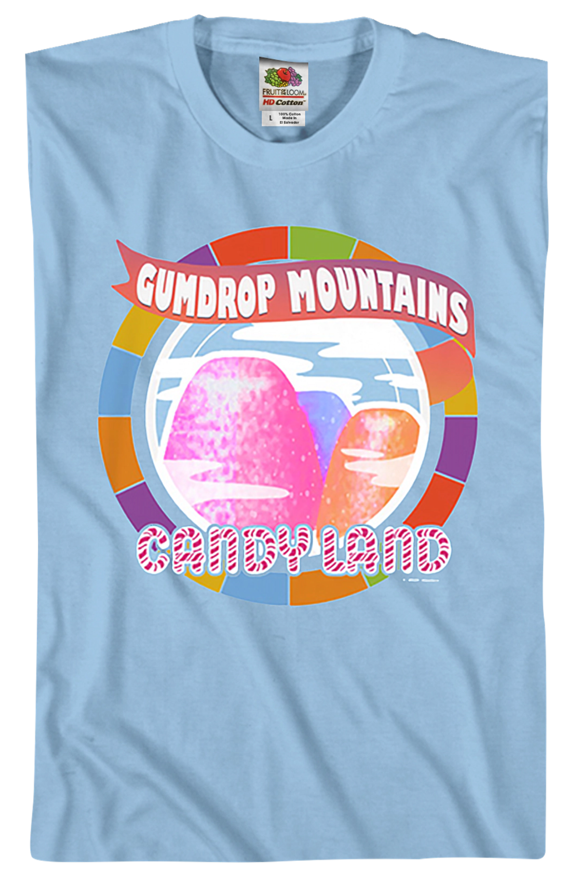 Gumdrop Mountains Candy Land T-Shirt product image 2
