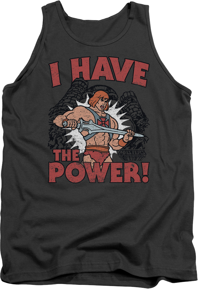 He-Man I Have the Power Masters of the Universe Tank Top