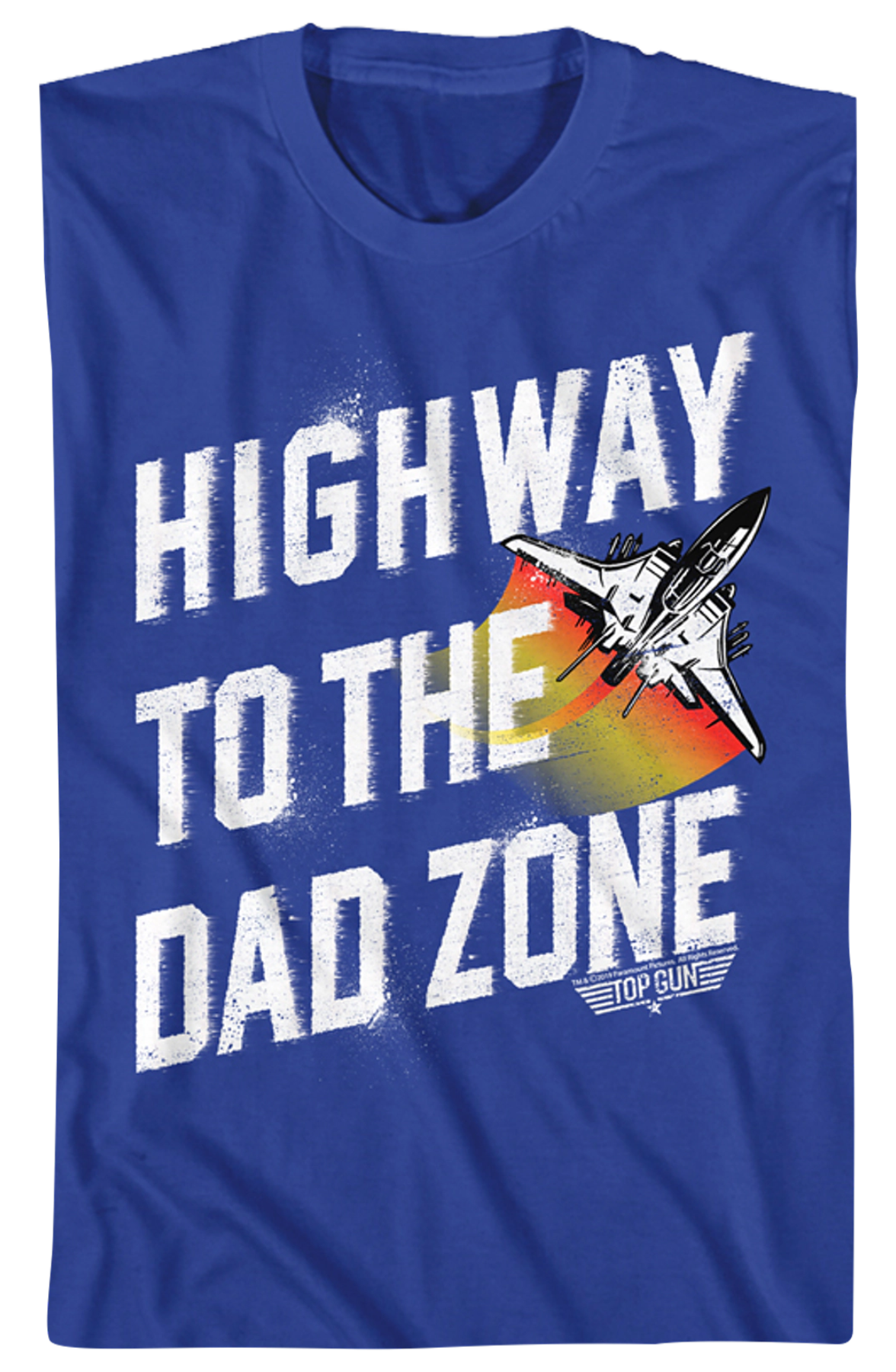 Highway To The Dad Zone Top Gun T-Shirt product image 2