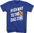 Highway To The Dad Zone Top Gun T-Shirt product image 1