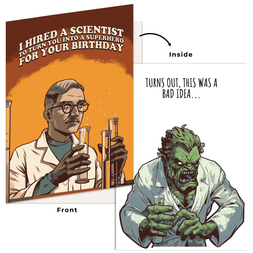 Funny Birthday Card Hilarious Assorted Cards for Celebrating With Envelopes