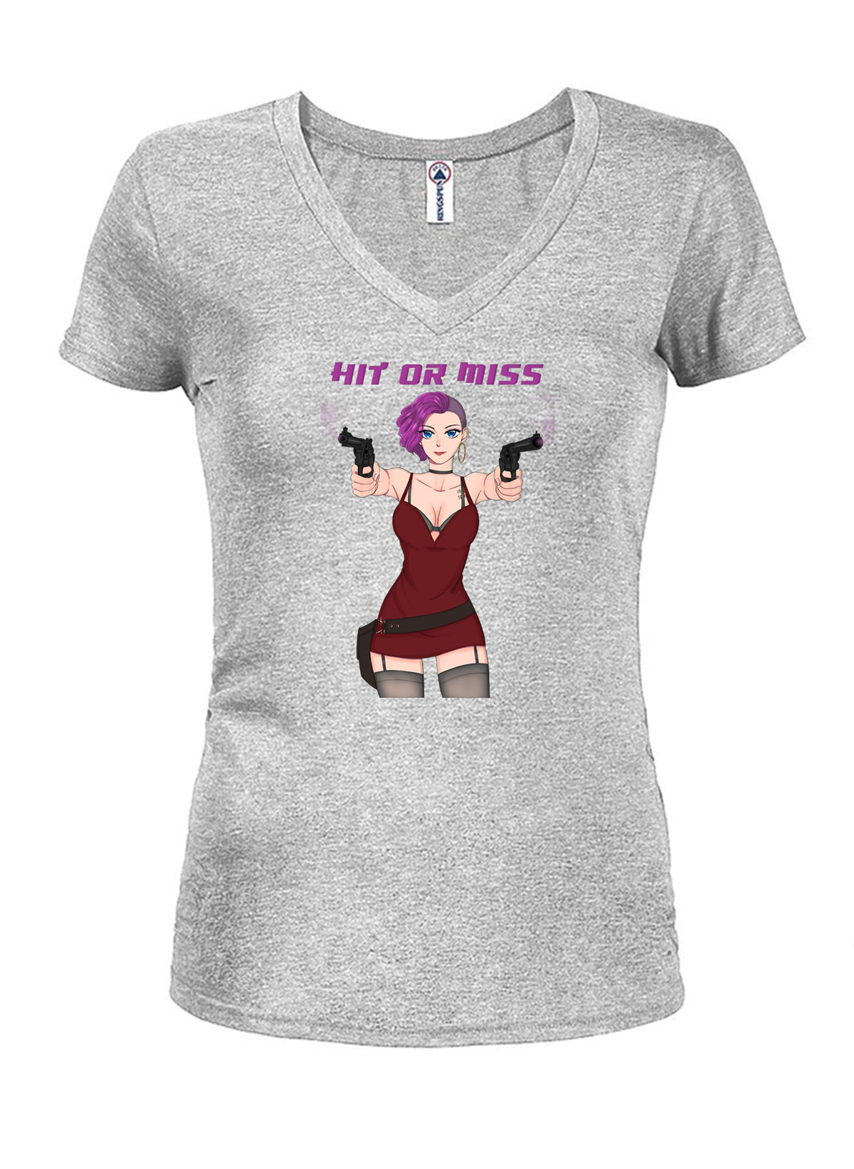 Assassin Juniors V Neck T-Shirt product image 3