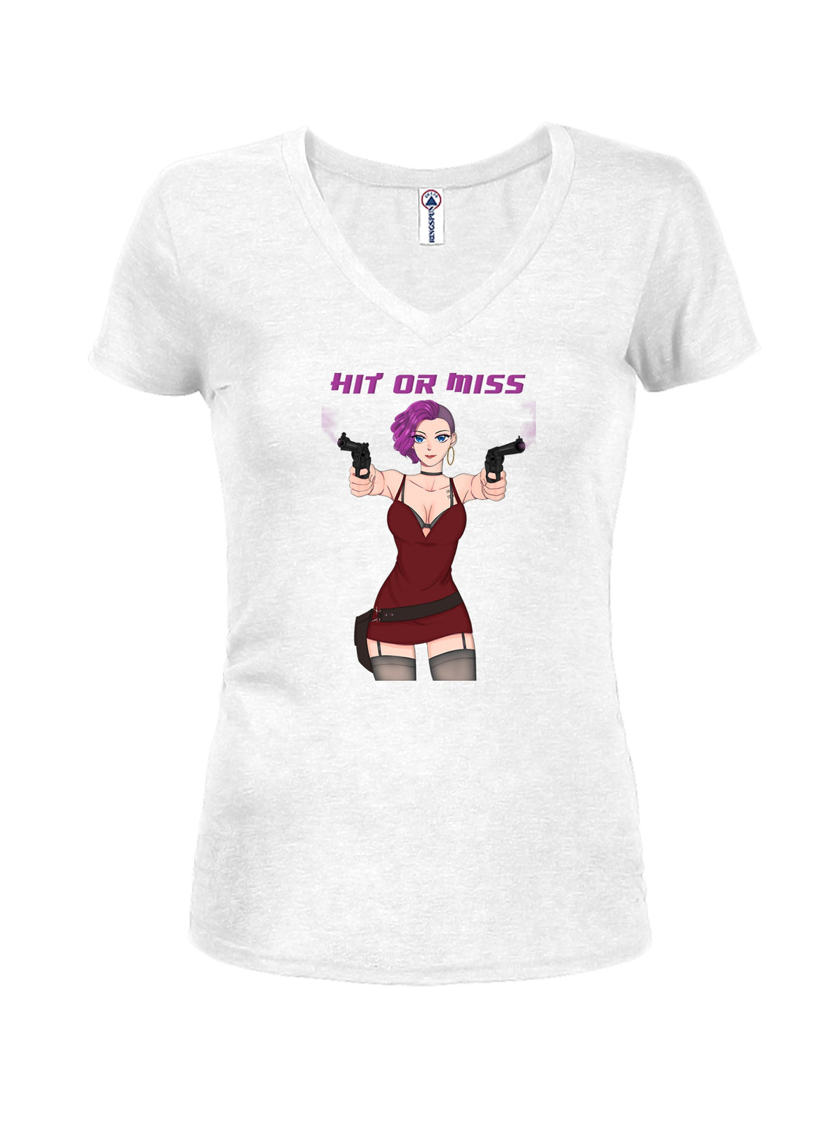 Assassin Juniors V Neck T-Shirt product image 2