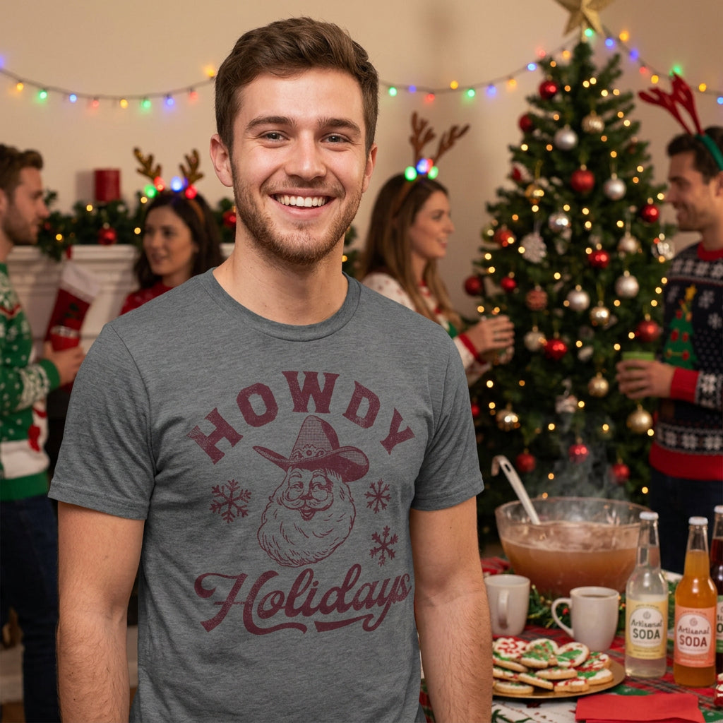 Howdy Holidays Men's T Shirt product image 2