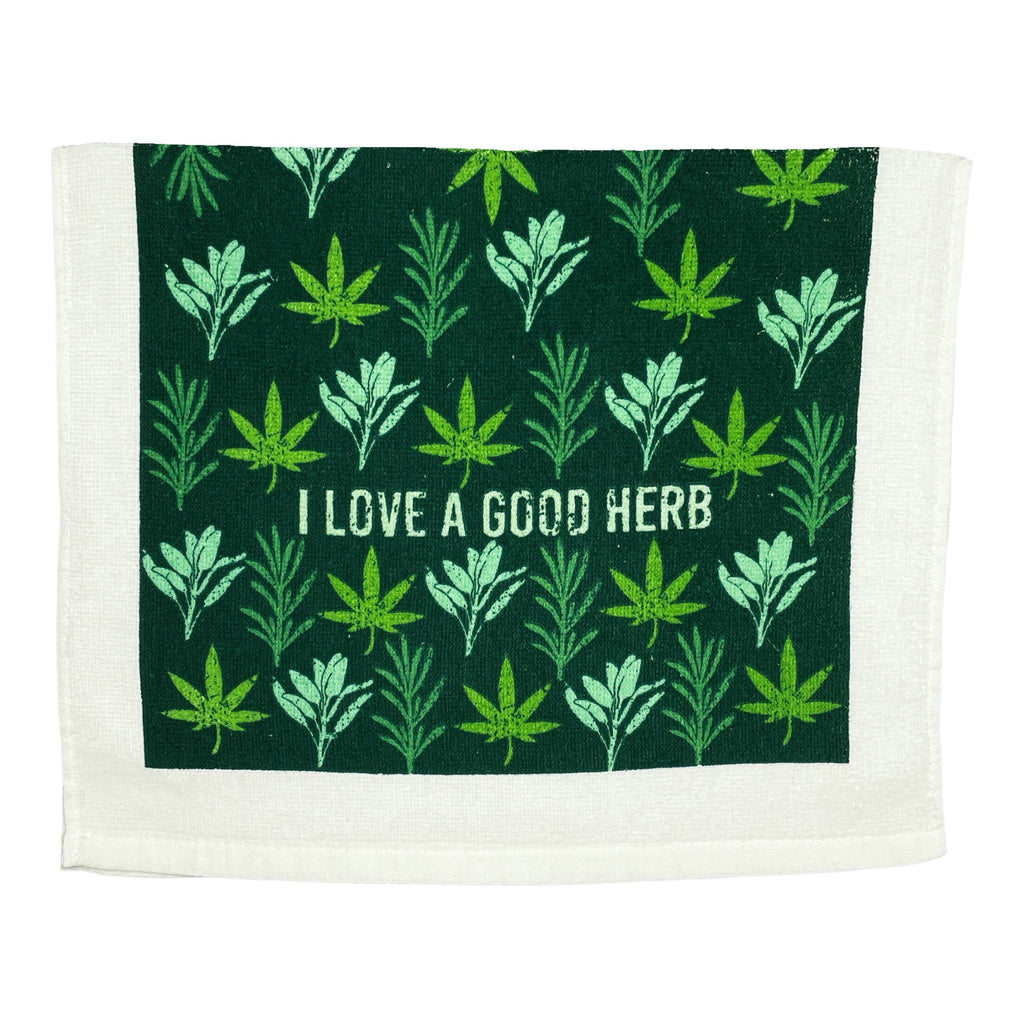I Love A Good Herb Tea Towel Tea Towel