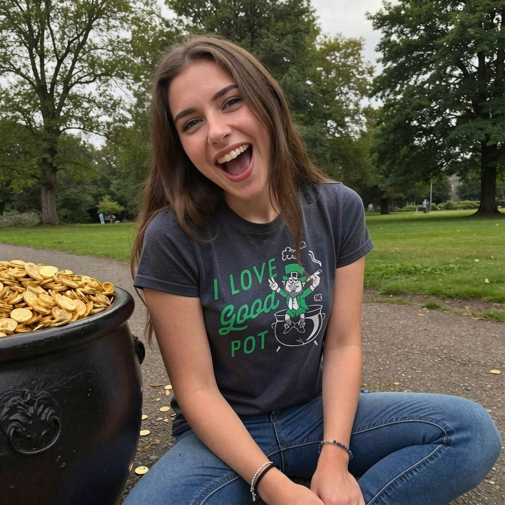 I Love Good Pot Women's T Shirt product image 2