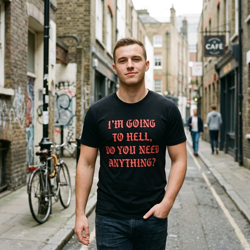 Going To Hell Do You Need Anything Men's T Shirt product image 2