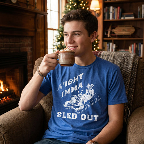 Aight Imma Sled Out Men's T Shirt product image 2