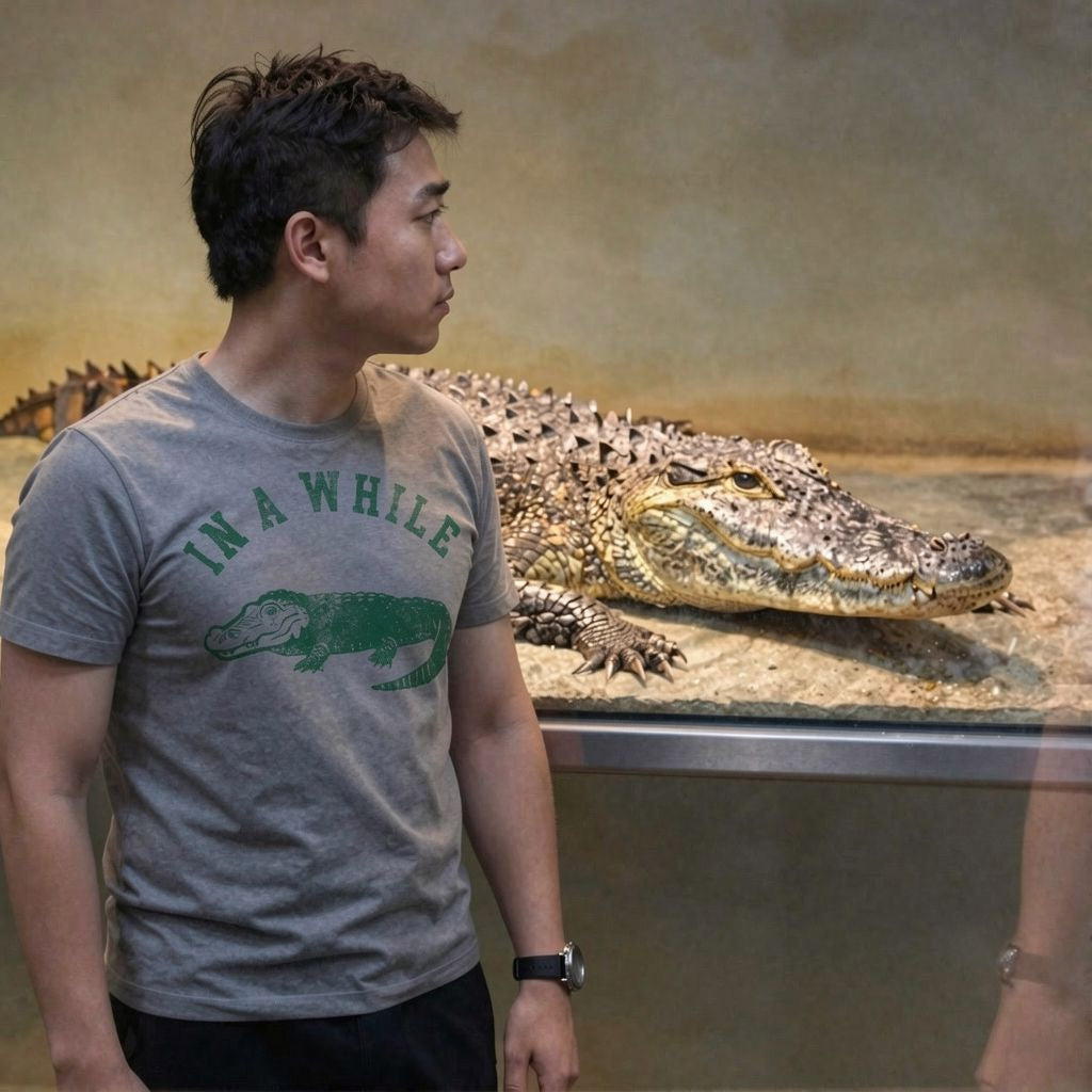 In A While Crocodile Men's T Shirt product image 2