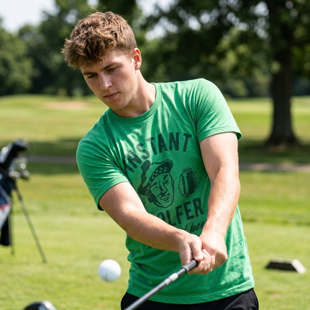 Instant Golfer Just Add Beer Men's T Shirt product image 2