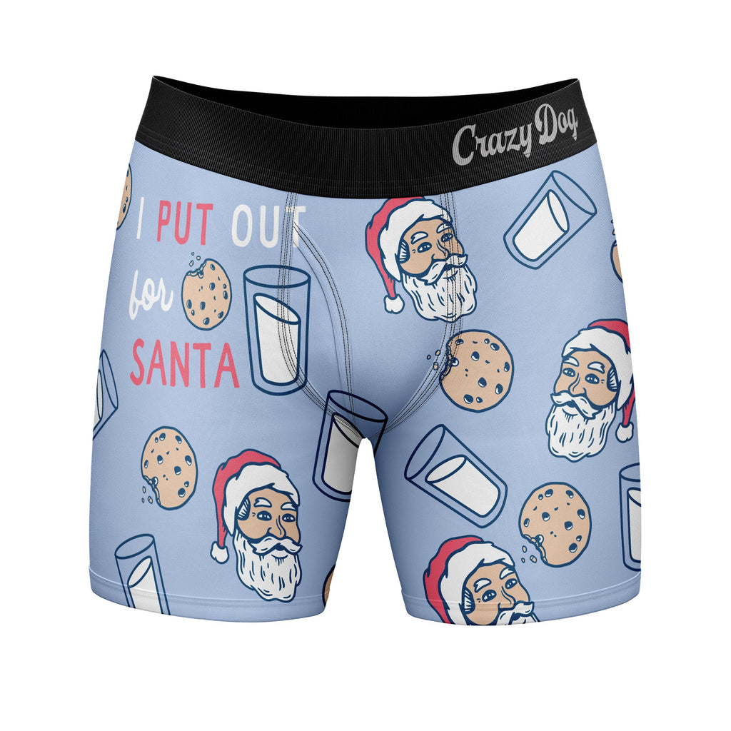 I Put Out For Santa Boxer Briefs
