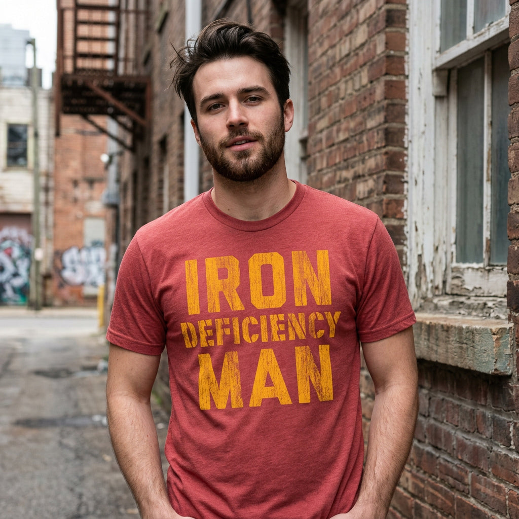 Iron Deficiency Man Men's T Shirt product image 2