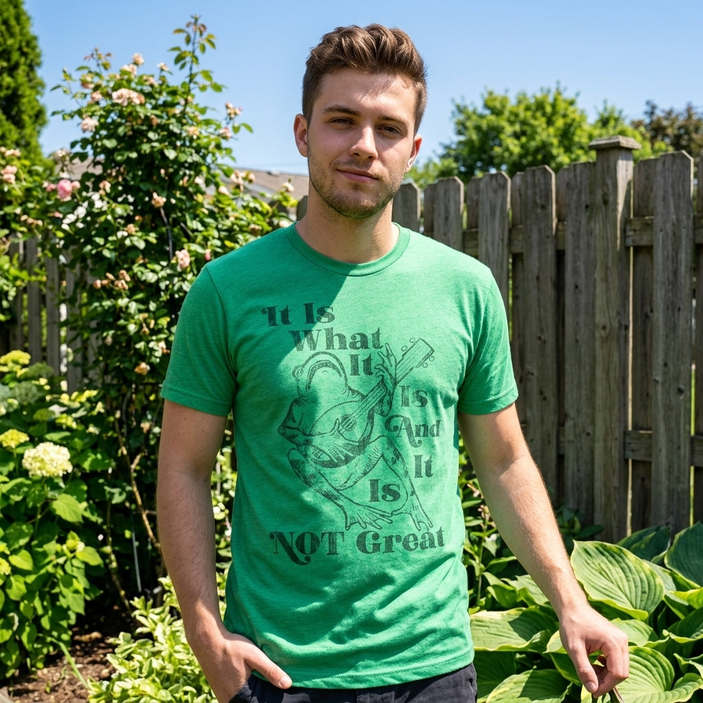 It Is What It Is And It Is Not Great Men's T Shirt product image 2