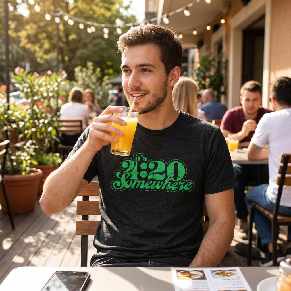 It's 4:20 Somewhere Men's T Shirt product image 2
