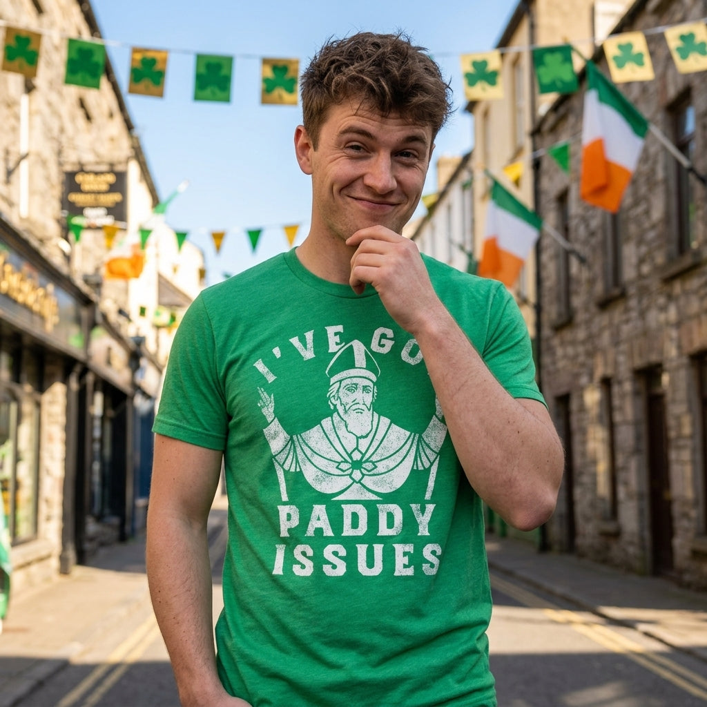 Ive Got Paddy Issues Men's T Shirt product image 4
