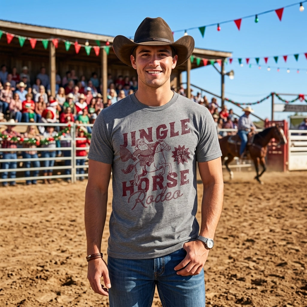 Jingle Horse Rodeo Men's T Shirt product image 2