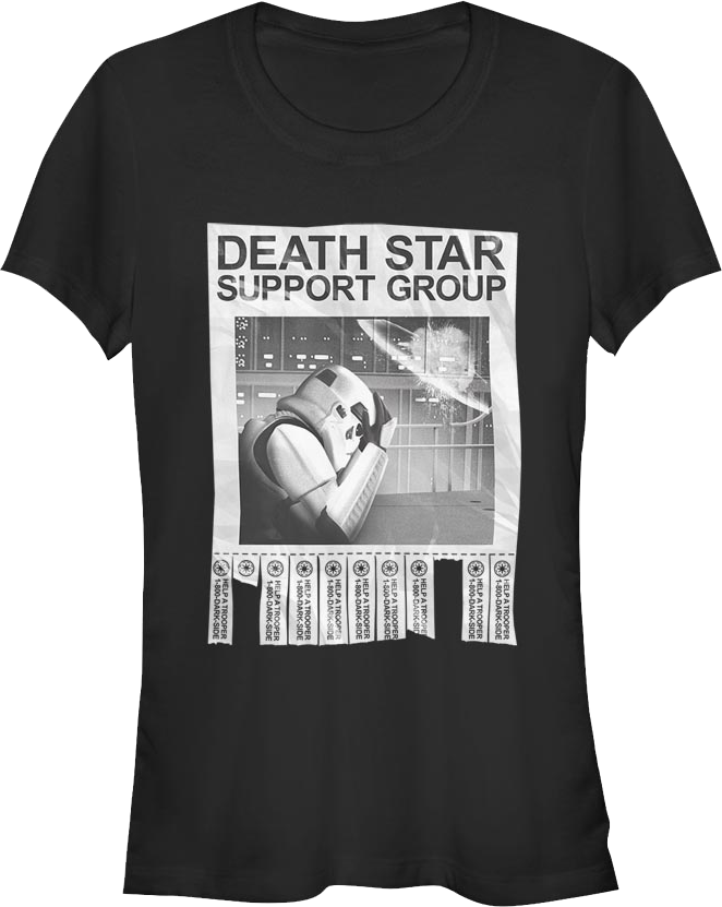 Ladies Death Star Support Group Wars Shirt product image 1